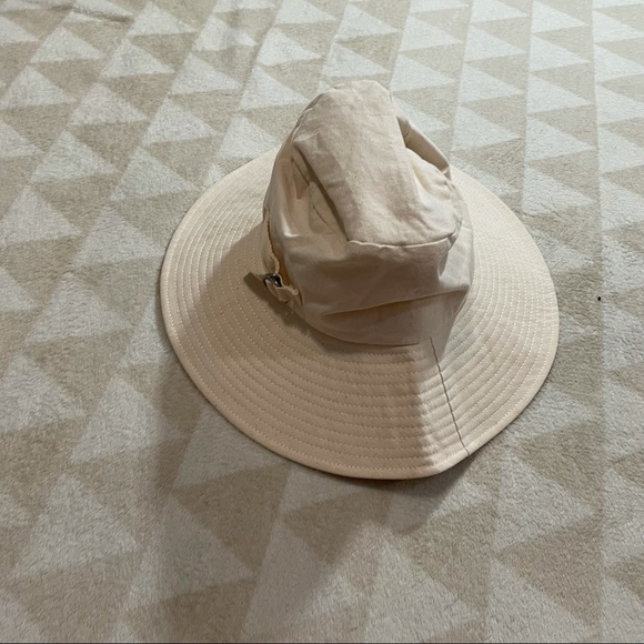 Madewell Cotton Linen Packable Sun Hat 